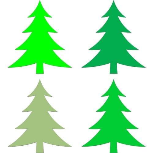 New Christmas tree Wooden Dies Cutting Dies Scrapbooking /Multiple Sizes N67 Compatible with most die cutting machines