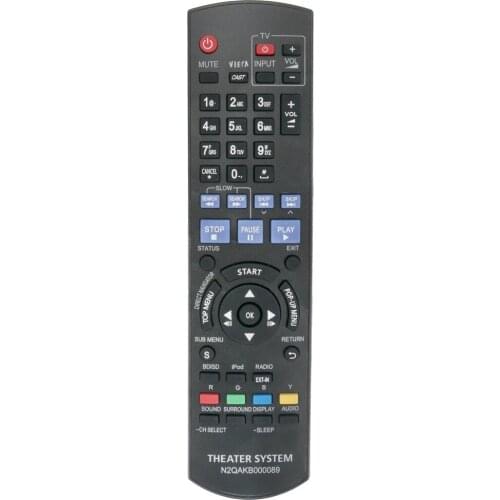 New N2QAKB000089 Remote Control fit for Panasonic Blu-ray SC-BTT350 SC-BTT750 SC-BT730