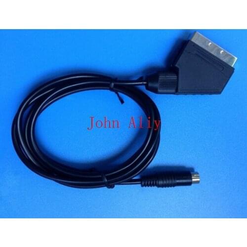 Wholesale 6ft RGB Scart AV Cable Lead for Sega Saturn Games Console
