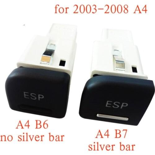 Original 1pc for Audi A4 B6 B7 car parking auxiliary switch anti-slip button ESP switch 2003-2008