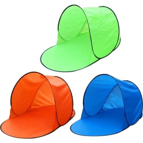 Leisure Tent Single Layer Sun Protection Camping Tent Outdoor Ultralight Camping Tent Four Season Tent For Hiking Backpacking