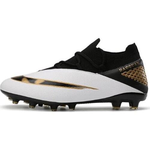Large Size FG/TF Soccer Shoes Men Football Cleats Soccer Ankle Boots Teenager Training Sneakers Kids Indoor Sports Shoes Unisex