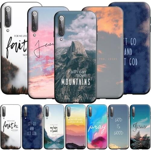 Faith Christian Jesus Silicone Case for Xiaomi Poco X3 M3 F3 Mi 11i 11 10T 10 F2 Note Pro NFC GT Ultra 9T A3