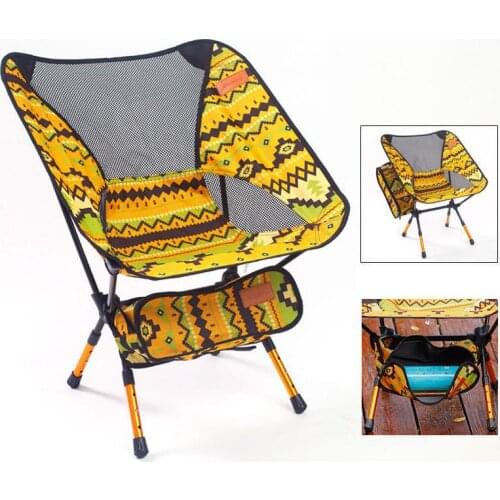 Folding garden chair outdoor trip furniture fabric stainless steel chair