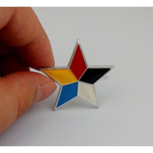 WWII JAPANESE PUPPET ARMY STAR HAT BADGE PIN JP CAP INSIGNIA-257 Military Store