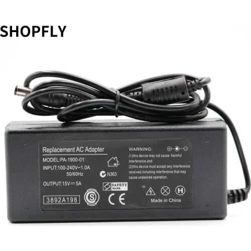 15V 5A Power Supply Charger Laptop Adapter for TOSHIBA PA3755E-1AC3 PA3755E-1ACE TECRA M1 M2 M3 M4 M5 R10 S1 R500 A600 15V5A