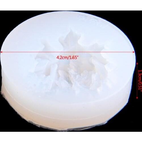 3D Flower Rose Silicone Mould Mold For Resin Jewelry Pendants Necklace Making Dried Flower Resin Decorative DIY Hand Crafts