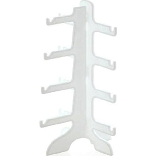 4 Layer Plastic Frame Display Stands 3 Colors Fashion Sun Glasses Eyeglasses Plastic Eyewear Counter Showing Stand Holder Rack