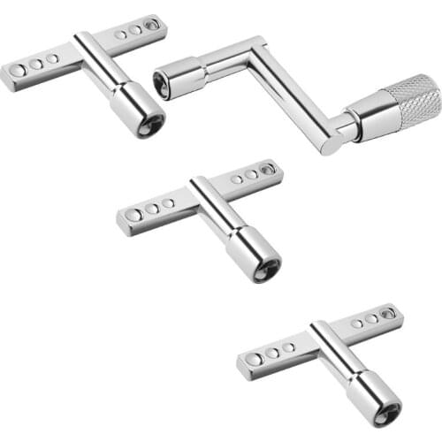 4pcs Drum Keys Drum Tuning Key with Continuous Motion Speed Key Percussion Parts X3UA