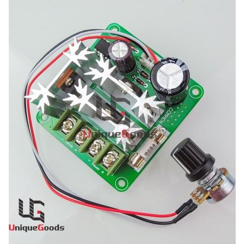 Free Shipping 6V-90V 15A Pulse Width PWM DC Motor Speed Controller Switch