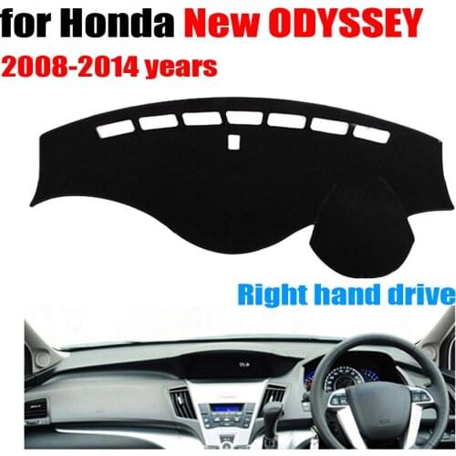 Car dashboard covers For Honda new ODYSSEY 2008 to 2014 Right hand drive dashboard mat dashmat Instrument platform accessories