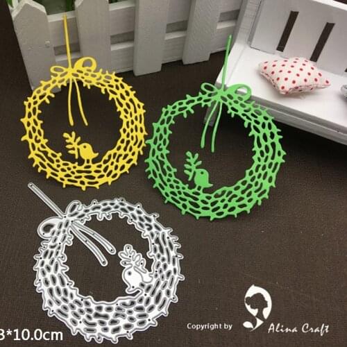 AlinaCraft METAL CUTTING DIES baby bird nest cut DIY Scrapbooking paper craft embossing knife mould blade punch die cut stencils