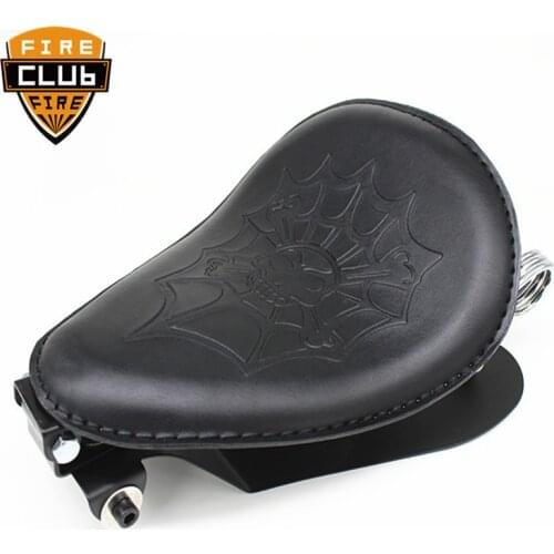 Motorcycle Solo Seat /Solo Seat Baseplate /Springs /Bracket Sitting Cushion Mounting Kit For Harley Sportster 883 Bobber Chopper