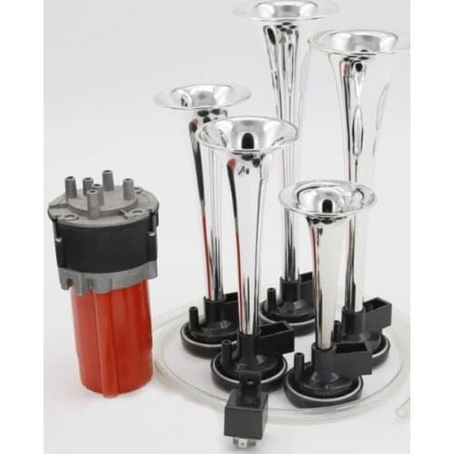 N84F 125db 12V 5 Trumpet Musical Dixie Dukes Of Hazzard Electronic Air Horn