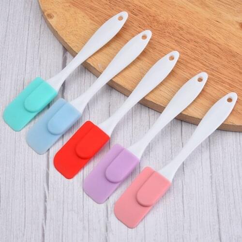 Silicone Cream Spatula Modern Minimalist Small DIY Cake Butter Spatula Baking Tool Restaurant Household Kitchen Utensils