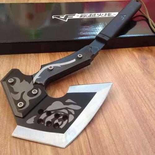 Outdoor CF Crossing Fire Axe 3rd generation Rose Axe Multifunctional Axe Outdoor Fire Camp Cutter