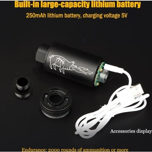 Paintball Airsoft Tracer Lighter Tracer Unit Gun Barrel Decorator Spitfire effect with Fluorescence Handgun Airsoft Accessories