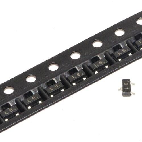 100PCS 2SC1623-L6 SOT-23 2SC1623 L6 NPN Silicon Epitaxial Transistors