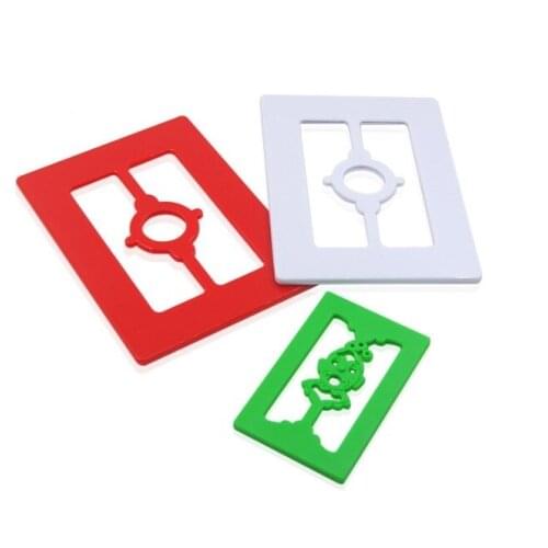 14.7*10.6CM Red White Pen penetrate Glass Magic Toys Childrens day gift YH1734