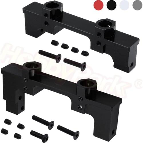 2pcs Aluminum Metal Front & Rear Bumper Mount Plate 116855 For HPI VENTURE FJ Cruiser Scale Model RC Trail Truck Upgrade Parts