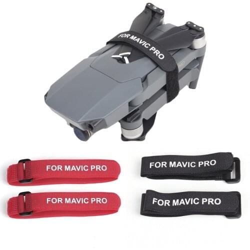 2pcs Propeller Blade Mount For DJI Mavic Air 2S Mini 2 Pro Fimi X8SE Universal Drone Magic Tape Straps Loop Ties Accessory