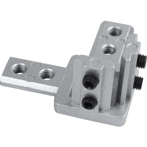 3-Way End Corner Bracket Connector for T slot Aluminum Extrusion Profile 3030 series (Pack of 4, with screws)