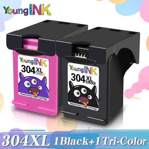 Ink Cartridge 304XL Replacement For Hp 304 Hp 304XL Deskjet Envy 3720 3721 3723 3724 3730 3732 3752 2620 2630 2632 Printer