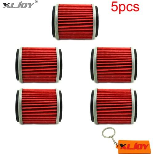 5x Oil Filter For Yamaha ATV Dirt Motor Bike 5D3-13440-09 YZ250F YZ450F WR250 WR450 YFZ450 WR YZ YFZ 250F 450F Raptor 250 2008