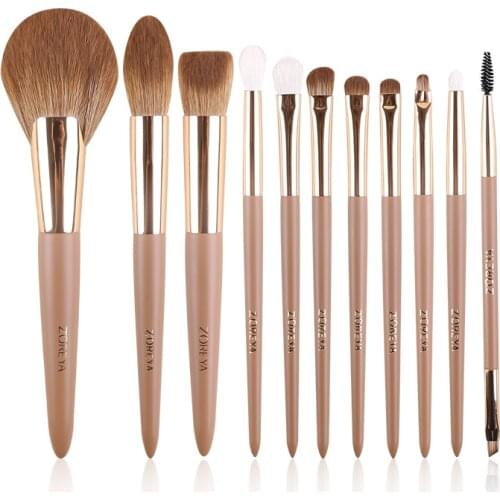 ZOREYA Makeup Beushes Set Professional Eyeshadow Powder Foundation Brush Cosmetics Make Up Brushes Kit For Face brochas maquill