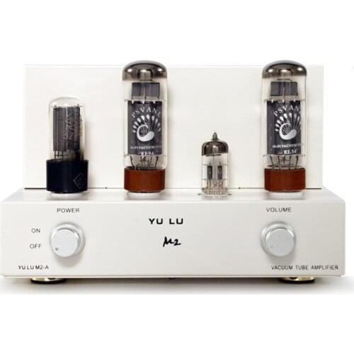 REISONG M2 tube amplifier EL34 single-ended fever tube amplifier HIFI audio 8WX2 30Hz-38KHz