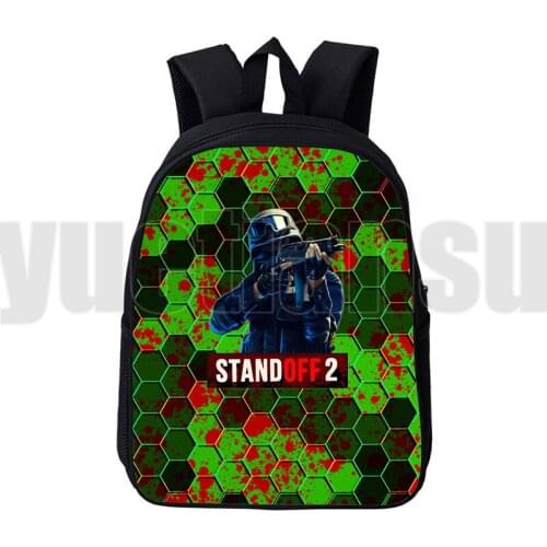 Hot Standoff 2 3D Backpack Boys Girls Trend High Quality Mochila Men Women Anime Cartoon Travelbag Kids 12/16inch School Bookbag