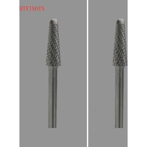 Silver Cone Bit -HIVISOIN Carbide Nail Drill Bit - C