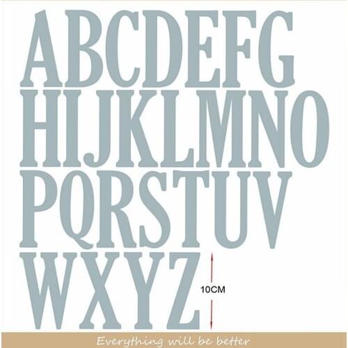 26Pcs/set 10Cm A-Z Alphabet Letter Words Metal Cutting Dies Diy Handmade Scrapbook Craft Embossing Cards Paper Hot Stencils