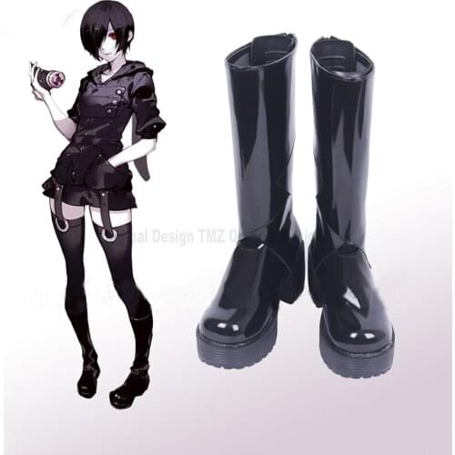Tokyo Ghoul Kirishima Touka Cosplay Shoes Boots Superhero Halloween Carnival Party Costume Accessories