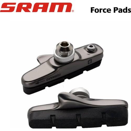 SRAM FORCE PAIR BRAKE PADS/HOLDER , 00.5315.008.000