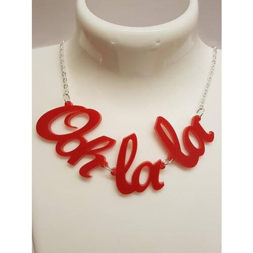 Ooh La La Necklace - Acrylic