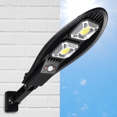 2400MAH Solar Light Outdoor Solar Lamp Powered Sunlight IP65 Waterproof PIR Motion Street Light For Garden With Remote Control