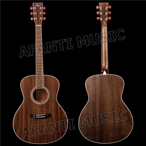 41 inch Acoustic/ Solid Africa Mahogany top / Mahogany back and sides/ AFANTI Acoustic guitar (AFA-903)