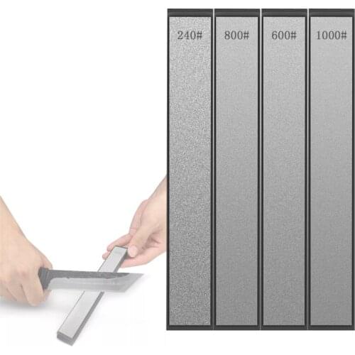 Diamond sharpening stone 4pcs/set 80-3000 grit Honing knife sharpener sharpening system fixed knife sharpener Correction Stone