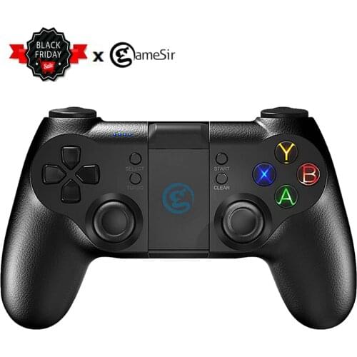 GameSir T1S 2.4G Wireless Bluetooth Gaming Controller Steam Gamepad Joystick for Android Phone/Windows PC/VR/PS3/TV Box