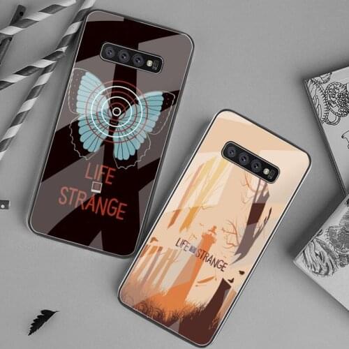 Life Is Strange butterfly Phone Case Tempered Glass For Samsung S20 Plus S7 S8 S9 S10 Plus Note 8 9 10 Plus