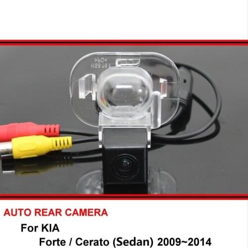 For KIA Cerato Forte Sedan 2009 ~ 2015 Reversing Camera Car Back up Camera Rear View Camera HD CCD Night Vision