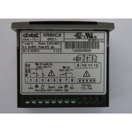 Elf dual thermostat network type XR60CX-5R0C1 cold storage compressor + cooler temperature controller
