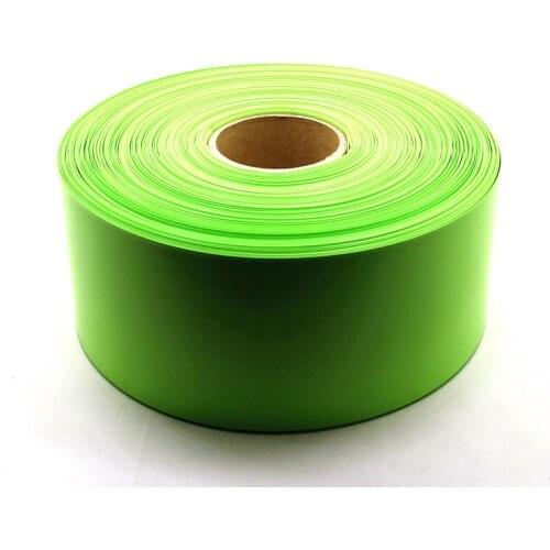 Insulated PVC Heat Shrinkable Tube 18650 battery Shrink Film Battery Insulation Sleeve 1KG Fruit Green Heat Shrinkable Tube