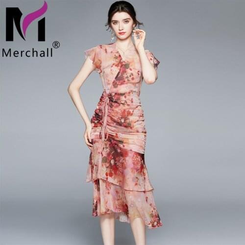 Merchall Summer Dresses With Sleeves