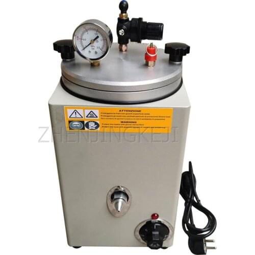 Multifunction Cheer Up Quartet Wax Injection Machine Jewelry Vacuum Casting Less Gas Bubble Shoot Processing Tool Gold Equipmen