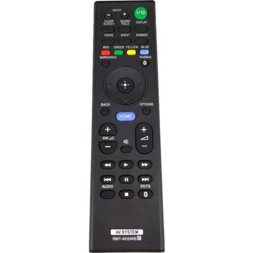 New remote control RMT-AH240E for sony Soundbar System SA-CT390 SA-WCT390 RMT-AH240U HTCT380 HT-CT380 HTCT381 HT-CT381