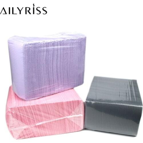6/25 PCS Nail Art Table Mat Disposable Foldable Clean Pad Beauty Nail Care Polish Waterproof Tablecloth Manicure Tool Lint Paper