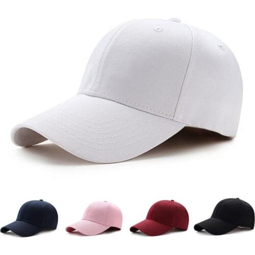 Casual Sunscreen Cap Unisex Ball Dad Hat Adjustable Baseball Cap Visor Solid Washed Cotton Beanie Fashion