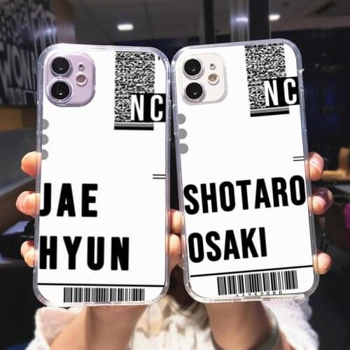 Zororong Hot New York Los Angeles City Air Ticket transparent Phone Case For iPhone 12 Mini 11 Pro XS Max X XR 7 8 Plus